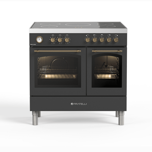 Fratelli Venezia Inductiefornuis 89 5cm Dubbele Oven