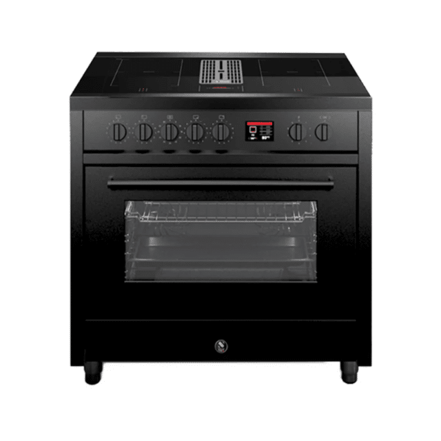 Steel Enfasi Mistral 90cm Inductiefornuis 8211 All Black