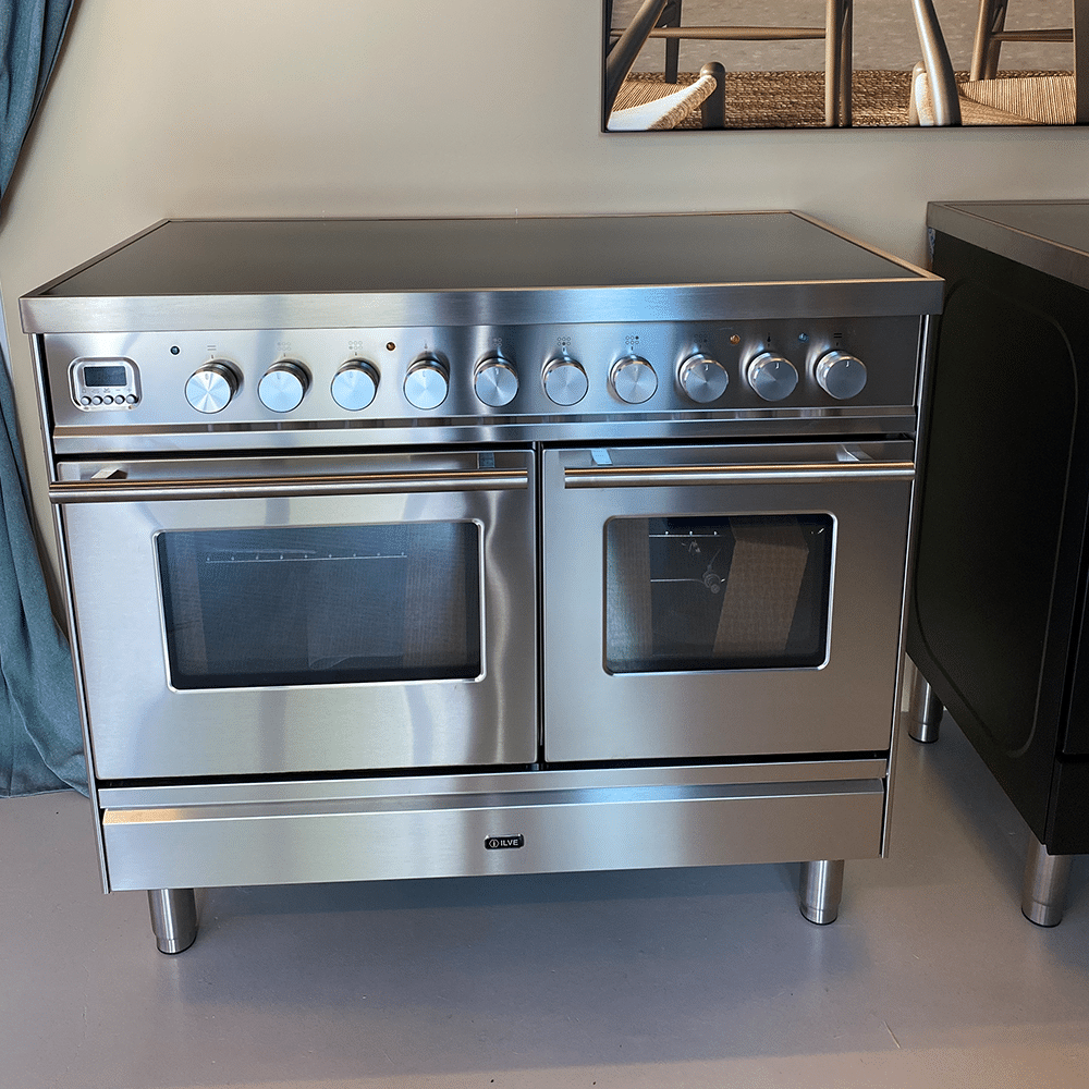 Showroom Deal 8211 Inductiefornuis 100cm 8211 Ilve Professional Plus Rvs