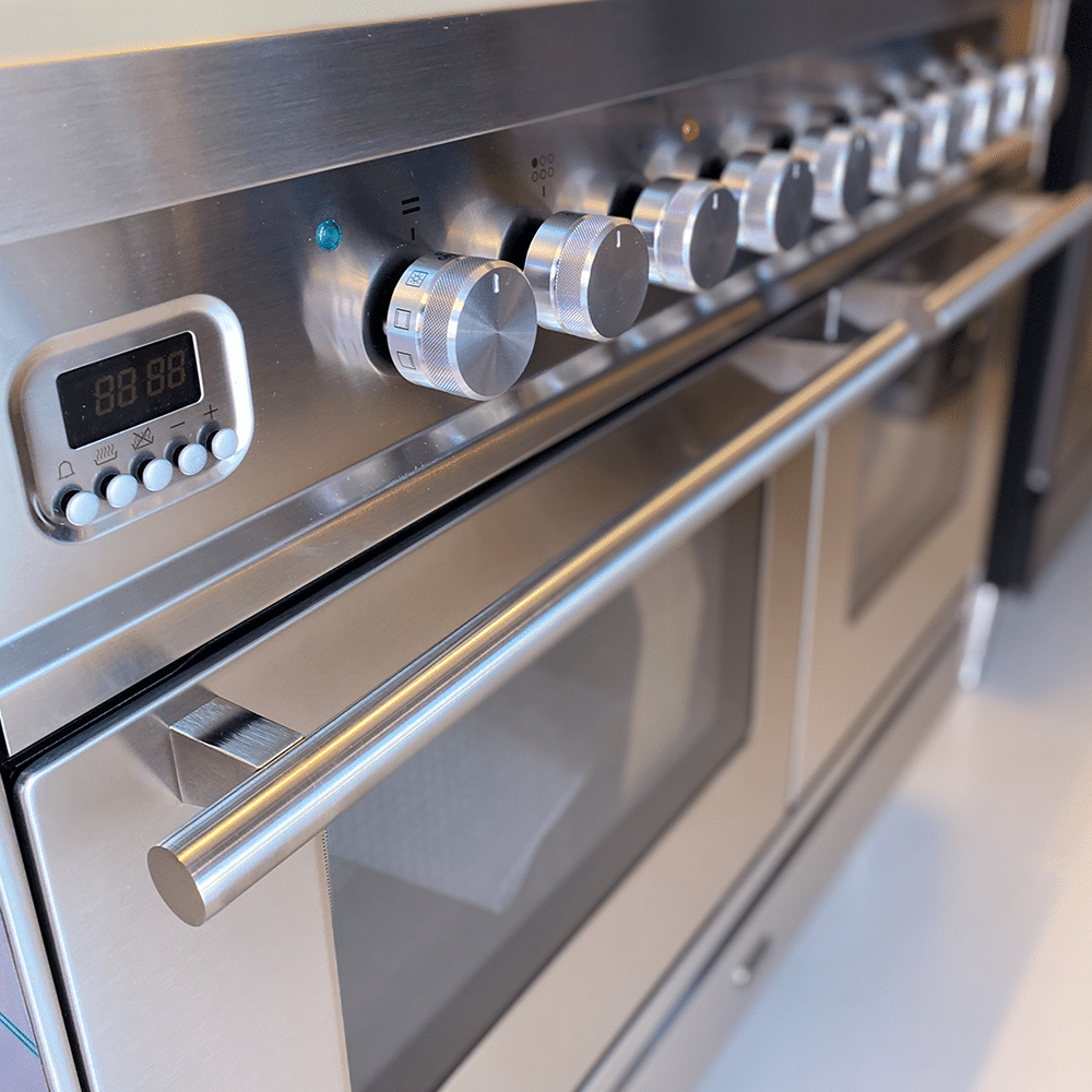 Showroom Deal 8211 Inductiefornuis 100cm 8211 Ilve Professional Plus Rvs