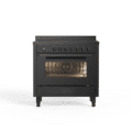Ilve All Black Inductiefornuis 90cm Met Lade