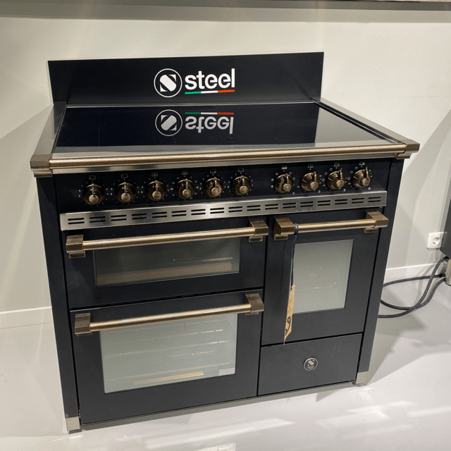 Showroom Deal 8211 Steel Ascot 100cm Inductiefornuis