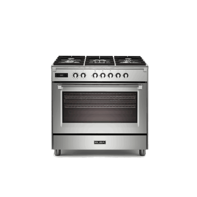 Elba Bassano 1950 90cm Gasfornuis Met 1 Oven 8211 Rvs 8211 Ebs 965 Mlxx