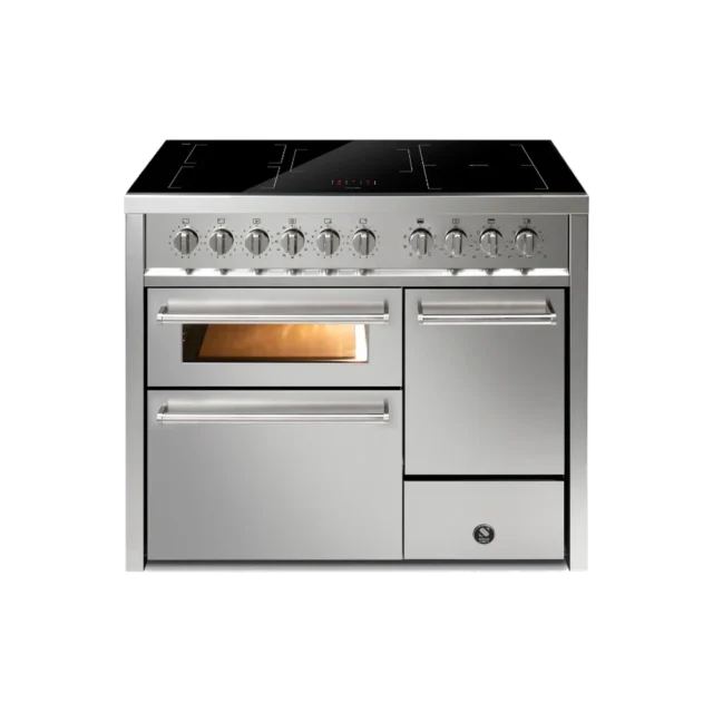 Steel Enfasi Inductiefornuis 100cm 3 Ovens